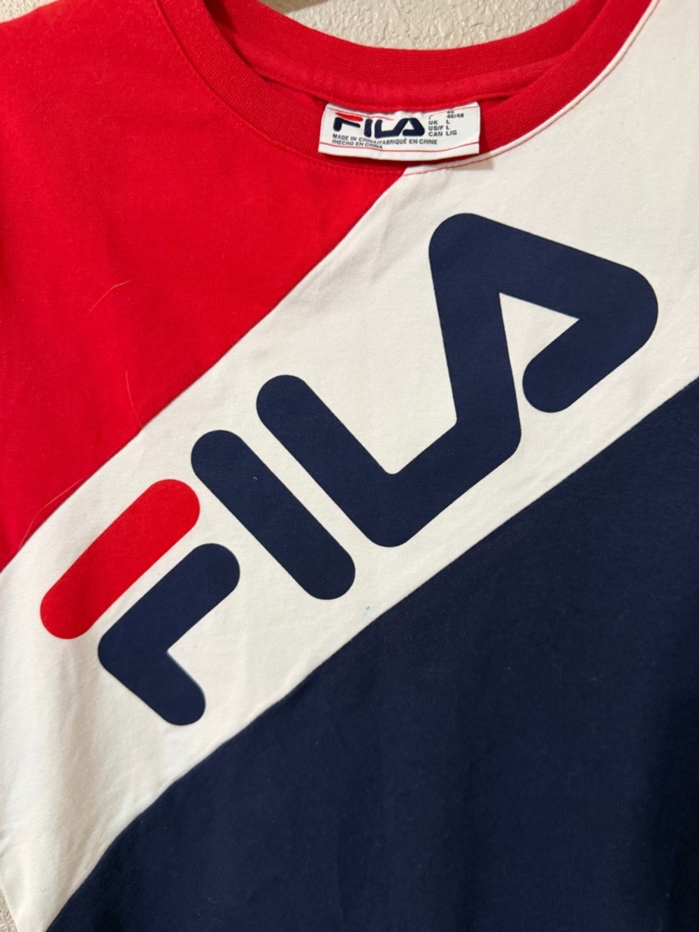 NWT Fila Claudine Colorblock Logo Bodysuit - Picture 4 of 4